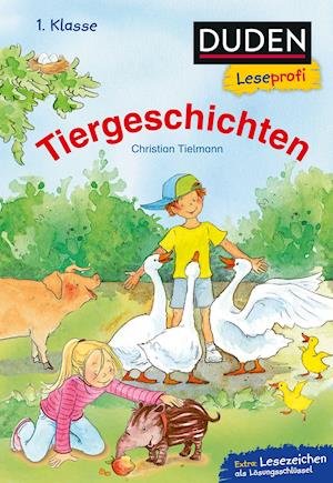 Cover for Tielmann · Duden Leseprofi - Tiergeschich (Bog)