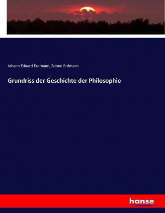 Cover for Erdmann · Grundriss der Geschichte der Ph (Book) (2017)