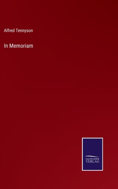 Cover for Alfred Tennyson · In Memoriam (Gebundenes Buch) (2022)
