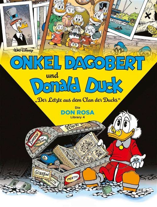 Cover for Walt Disney · Onkel Dagobert und Donald Duck - Don Rosa Library 04 (Hardcover Book) (2021)
