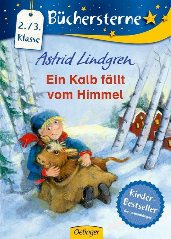 Cover for Astrid Lindgren · Ein Kalb fallt vom Himmel (Innbunden bok) (2017)