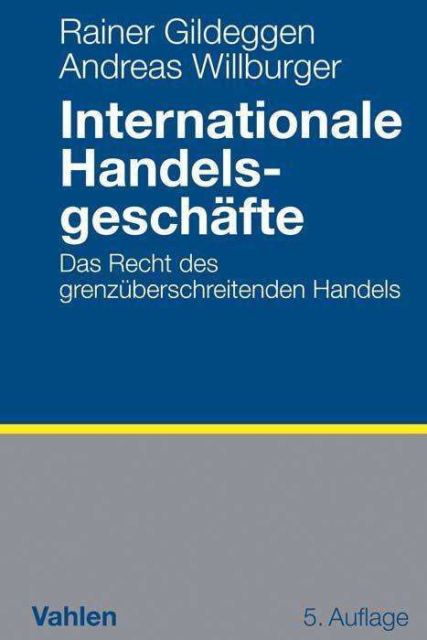 Cover for Gildeggen · Internationale Handelsgeschäf (Bok)