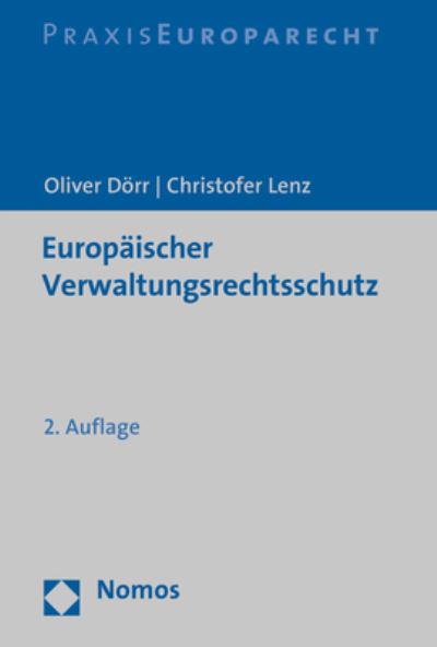 Cover for Dörr · Europäischer Verwaltungsrechtsschu (Book) (2019)