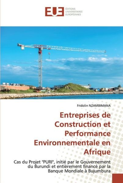 Cover for Nzambimana · Entreprises de Construction (Book) (2019)