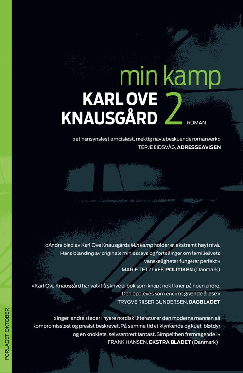 Cover for Karl Ove Knausgård · Min kamp: andre bok (Bog) (2011)