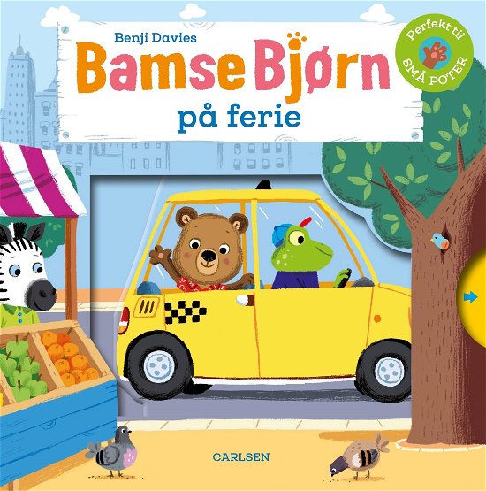 Cover for Benji Davies · Bamse Bjørn: Bamse Bjørn på ferie (Cardboard Book) [1º edição] (2020)