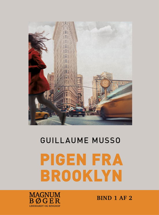 Cover for Guillaume Musso · Pigen fra Brooklyn (Sewn Spine Book) [1st edition] (2018)