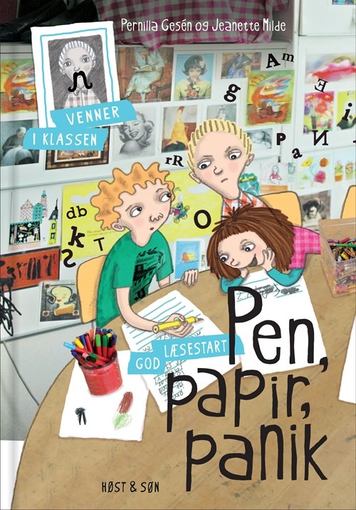 Cover for Pernilla Gesén · Pen, papir og panik (Innbunden bok) [1. utgave] (2018)