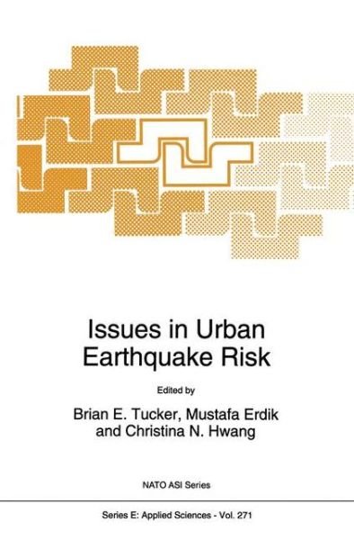 Cover for B E Tucker · Issues in Urban Earthquake Risk - Nato Science Series E: (Taschenbuch) [Softcover reprint of hardcover 1st ed. 1994 edition] (2010)