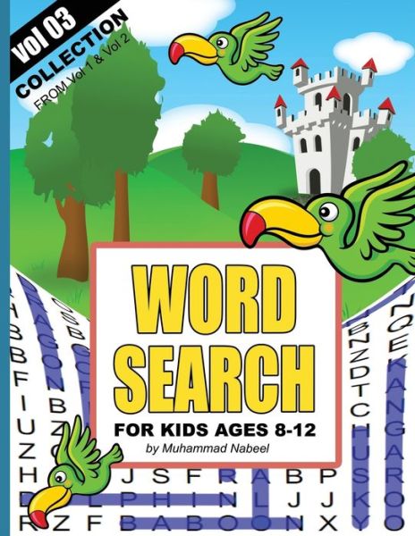 Cover for Muhammad Nabeel · Word Search for Kids Ages 8-12 - Vol 3 - Collection (Paperback Book) (2020)