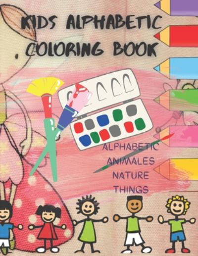 Cover for Surya S · Kids Alphabetic Coloring Book (Pocketbok) (2020)