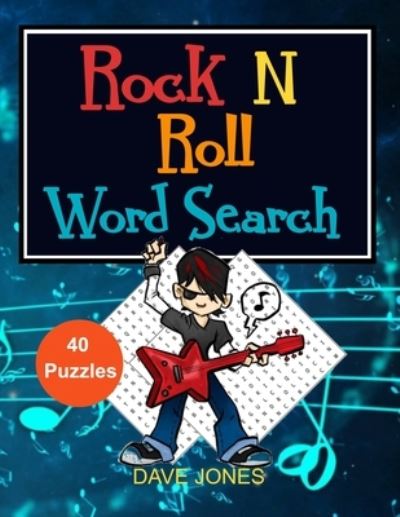 Cover for Dave Jones · Rock and Roll Word Search (Taschenbuch) (2021)