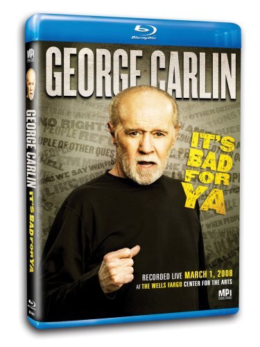 Cover for George Carlin · It's Bad for Ya (Blu-ray) (2008)