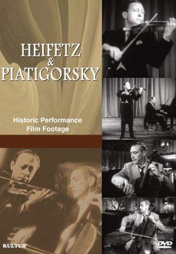 Cover for Jascha Heifetz · Heifetz &amp; Piatigorsky (DVD) (1990)