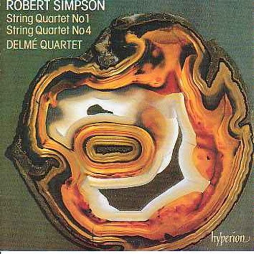 Cover for Delme Quartet · Simpson String Quartets Nos 1 (CD) (1990)