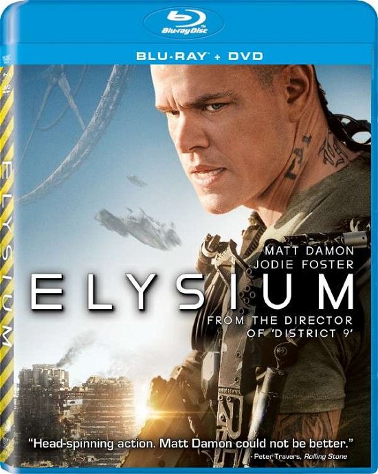Cover for Elysium (Blu-ray) (2013)
