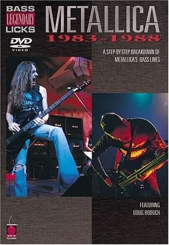Cover for Metallica · Bass Licks (DVD) (2006)
