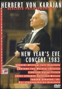 Cover for Karajan Herbert Von / Berlin P · New Year S Eve Concert 1983 (D (DVD) (2006)