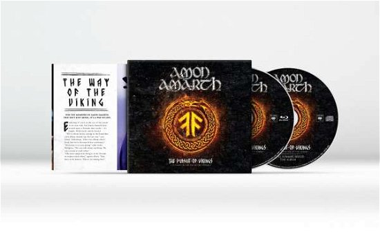 Cover for Amon Amarth · Pursuit of Vikings: 25 Years in the Eye of Storm (Blu-ray) (2018)