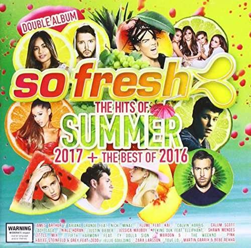 Cover for So Fresh: Hits of Summer 2017 + Best of 2016 / Var (CD) (2016)