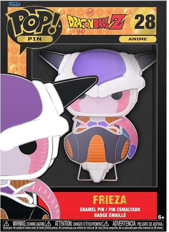 Loungefly: Pins Anime: Dragon Ball Z - Frieza Grote Emaille Pop Pin - Funko - Merchandise -  - 0671803420199 - January 12, 2017