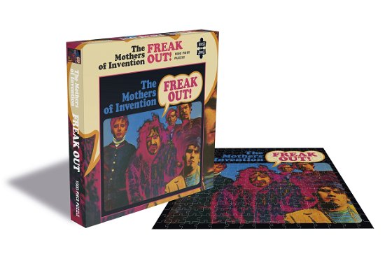 Cover for Frank &amp; The Mothers Of Invention Zappa · Frank Zappa: Freak Out! 1000 Piece Jigsaw Puzzle (MERCH) (2021)