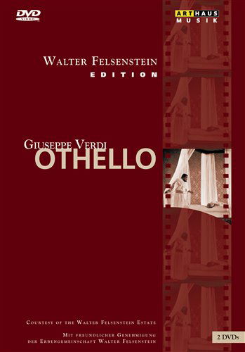 Othello: Walter Felsenstein Edition - Verdi / Masur / Nocker / Noack / Bauer / Schmoock - Filme - ARTHAUS - 0807280129199 - 27. Oktober 2009