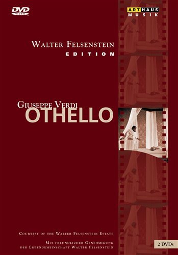 Cover for Verdi / Masur / Nocker / Noack / Bauer / Schmoock · Othello: Walter Felsenstein Edition (DVD) [Felsenstein edition] (2009)
