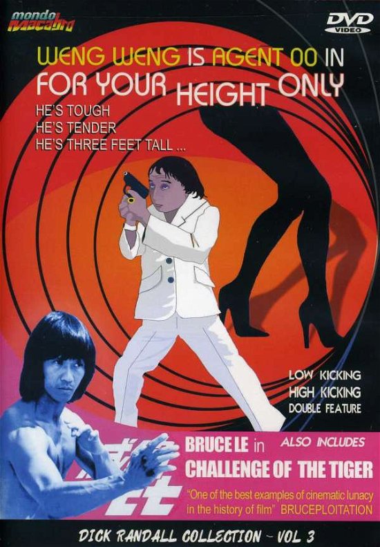 Cover for For Your Height Only / Challenge of the Tiger (DVD) (2005)