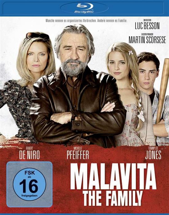 Cover for Malavita-the Family BD (Blu-ray) (2014)