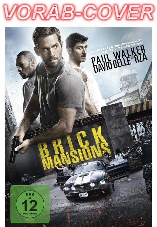 Cover for Brick Mansions (DVD) [Extended edition] (2014)