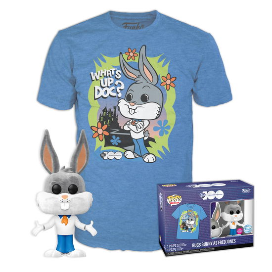 WB100 - Bugs as Fred Tg.L - Warner Bros: Funko Pop! & Tee - Produtos - Funko - 0889698704199 - 26 de abril de 2023