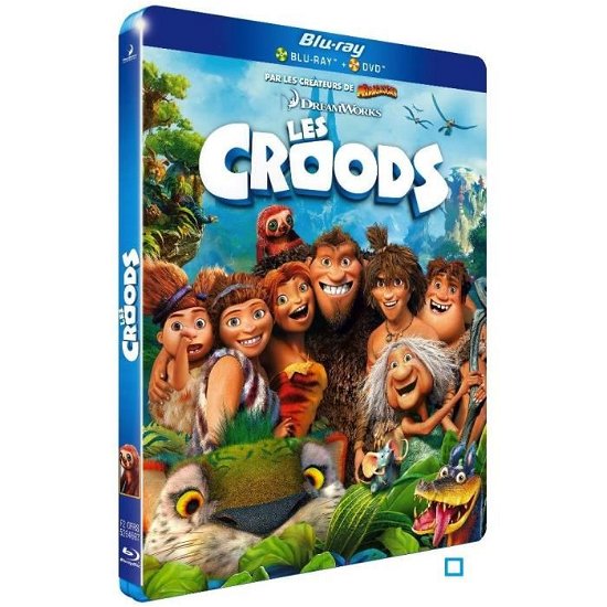 Cover for Les Croods · Kev Adams Nicolas Cage B?reng?re Krief Emma Stone Ryan Reynolds (Blu-ray)