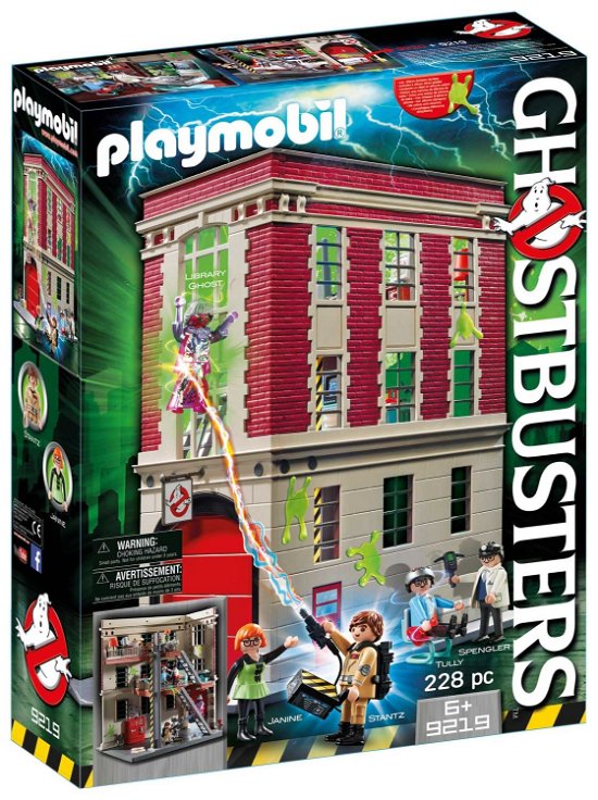 PLAYMOBIL 9219 - Ghostbusters Feuerwache - Playmobil - Marchandise - Playmobil - 4008789092199 - 23 juin 2017