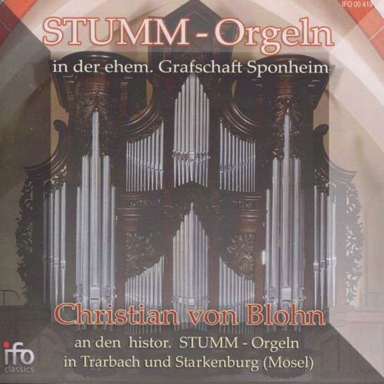 Cover for Christian Von Blohn · Stumm-orgeln (CD) (2013)