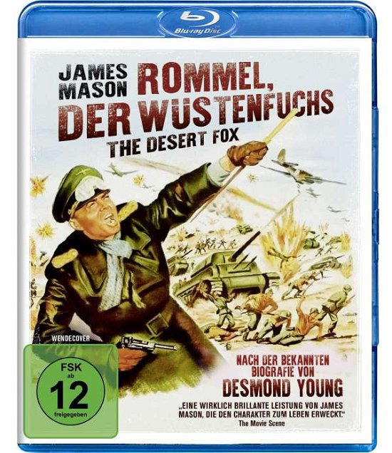 Rommel,der Wüstenfuchs - Mason,james / Hardwicke,cedric / Tandy,jessica/+ - Film - SPIRIT MEDIA - 4250148715199 - 28. september 2018