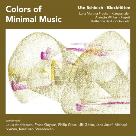 Cover for Ute Schleich · Colors of Minimal Music (CD) (2020)