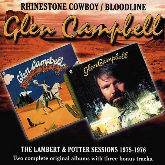 Cover for Glen Campbell · Rhinestone Cowboy &amp; Bloodline (CD) [Japan Import edition] (2020)