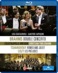Cover for Christian Thielemann · Brahms. Tchaikovsky. Lisz (Blu-ray) [Japan Import edition] (2021)