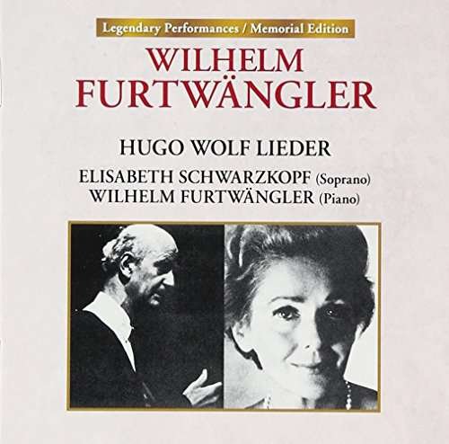Cover for Elisabeth Schwarzkopf · &amp; Furtwangler-hugo Wolf Lieder (CD) (2016)