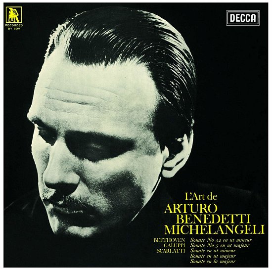 Cover for Arturo Benedetti Michelangeli · Piano Sonata No.32,c Minor Op.111 /Sonata In C /Sonatas K.1 (CD) [Japan Import edition] (2020)