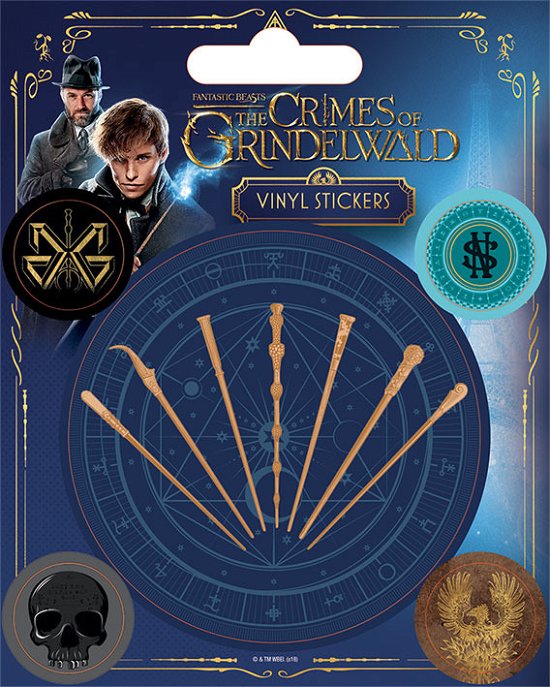 Cover for Fantastic Beasts · Fantastic Beasts - The Crimes Of Grindelwald - Sticker (set Adesivi) (MERCH)