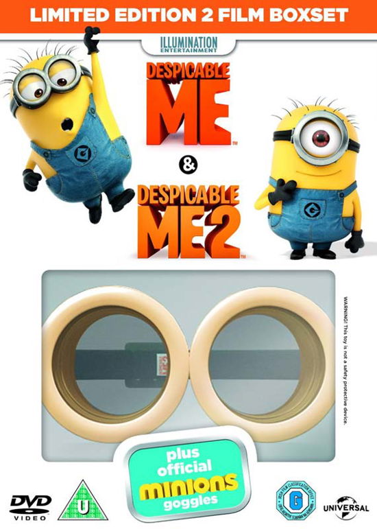 Despicable Me / Despicable Me 2 Plus Minion Limited Edition Goggles - (UK-Version evtl. keine dt. Sprache) - Movies - Universal Pictures - 5053083041199 - June 22, 2015