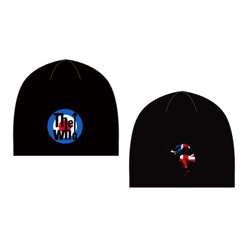The Who Unisex Beanie Hat: Target & Leap - The Who - Merchandise - Bravado - 5055295305199 - 6. november 2009