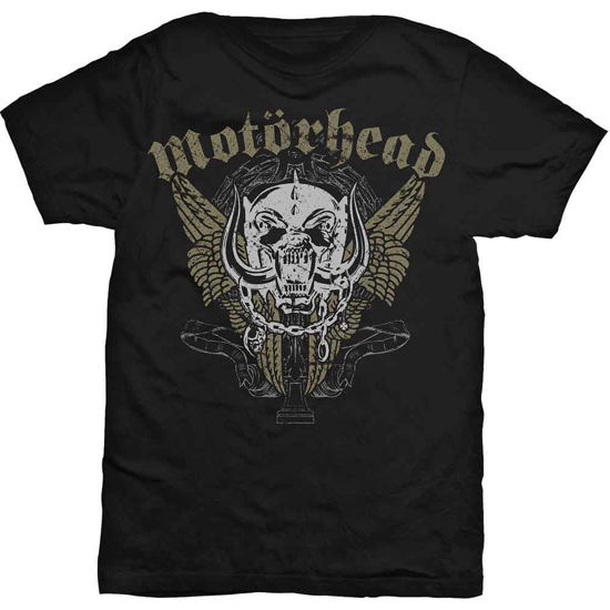 Motorhead Unisex T-Shirt: Wings - Motörhead - Produtos - Global - Apparel - 5055979917199 - 