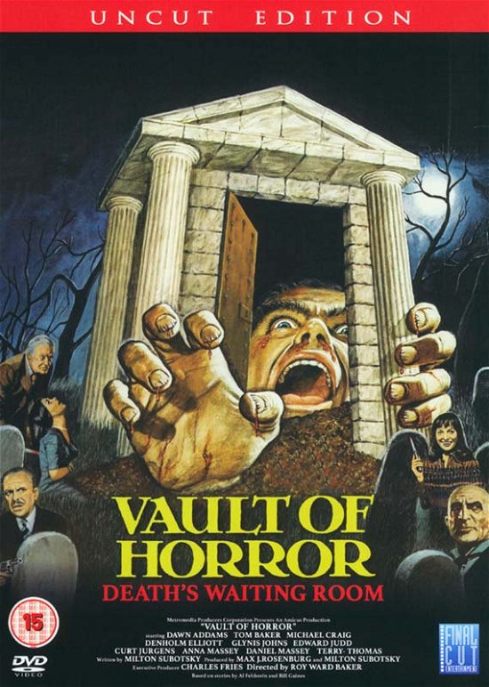 Cover for Vault of Horror DVD · Vault Of Horror (DVD) (2016)