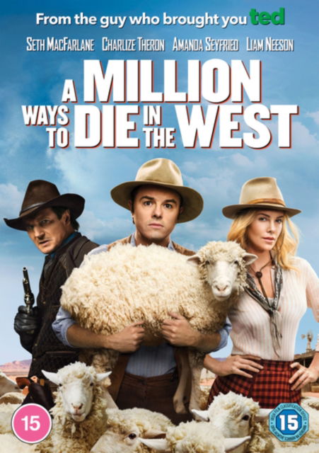 Cover for Seth MacFarlane · A Million Ways To Die In The West (DVD) (2024)