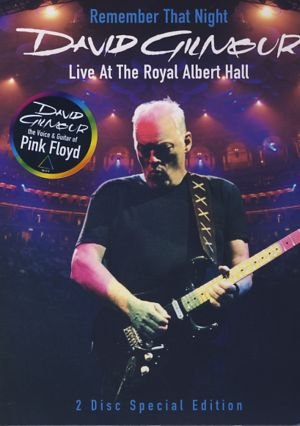 Cover for David Gilmour · Remember That Night (DVD) (2007)