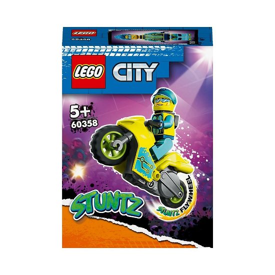 Lego - LEGO Cityv60358 Cyber Stuntmotor - Lego - Koopwaar -  - 5702017416199 - 