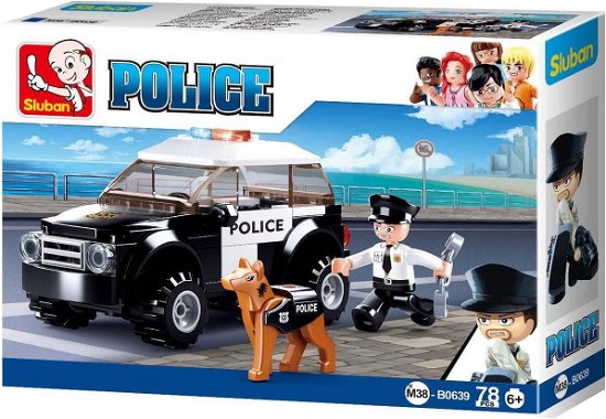 Cover for Sluban · Sluban Politieauto met Hond (Legetøj) (2019)